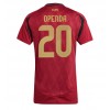 Belgien Lois Openda #20 Heimtrikot EM 2024 Kurzarm